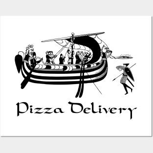 Pizza Delivery Posters and Art